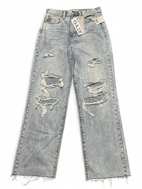 Daze Denim - Daze Denim Women's Sundaze High Rise Dad Distressed Jeans Size 24 NWT 27x27